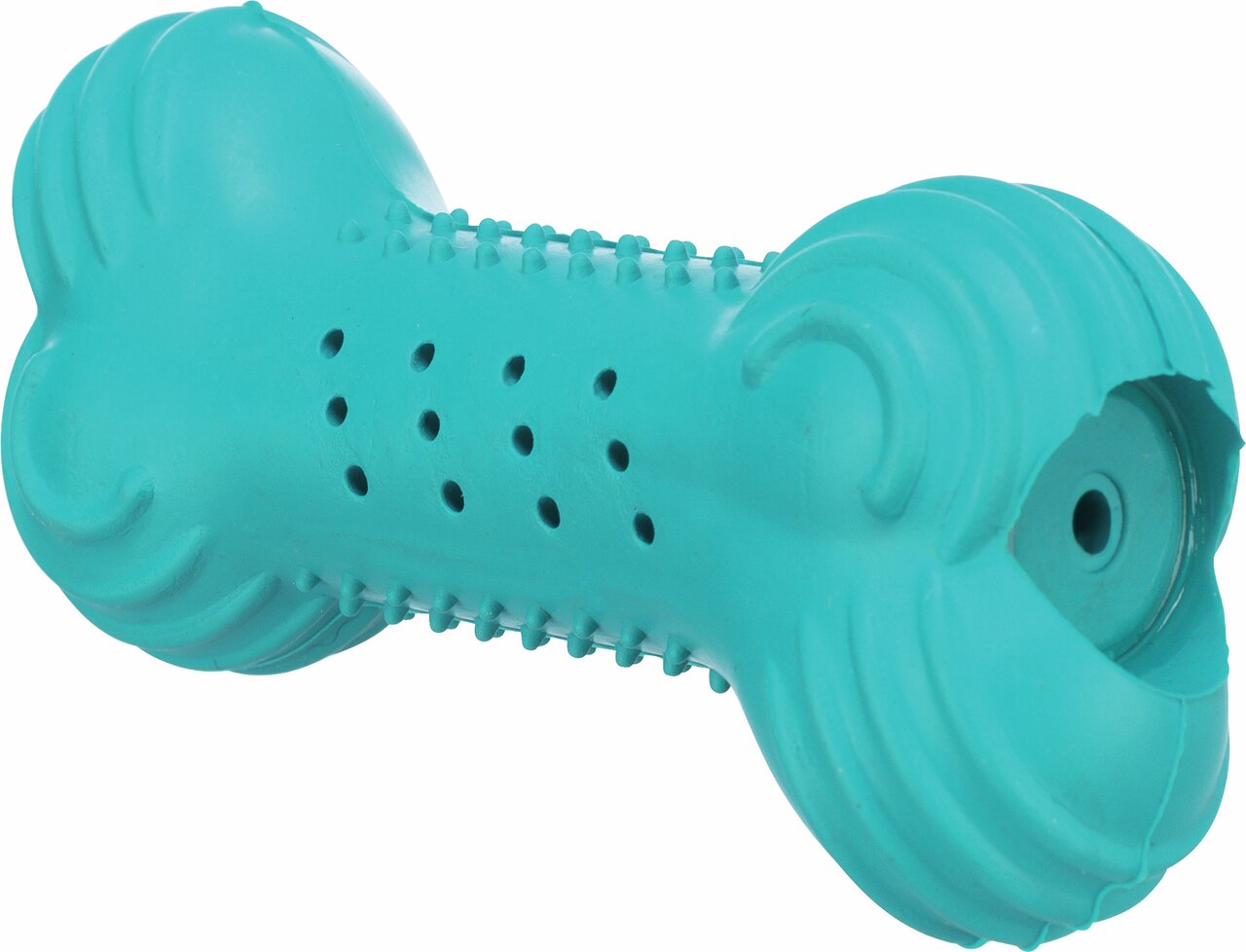 TRIXIE Hundespielzeug Mintfresh Knochen, Zielgruppe: Hunde, Geschmacksrichtung: Minze, fördert Zahnpflege, Länge: ca. 12 cm.