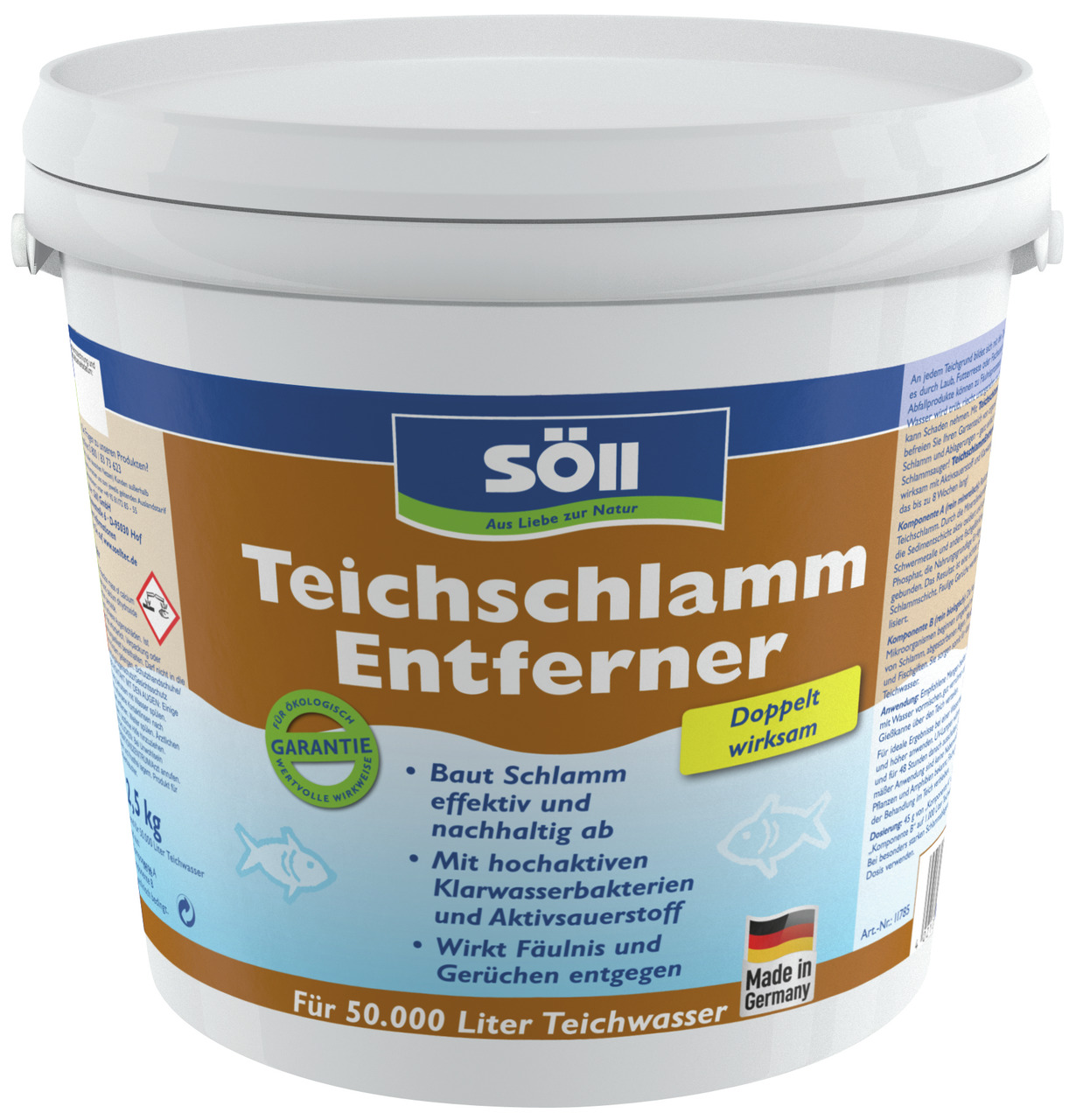 Söll TeichschlammEntferner 2,5kg für bis zu 50.000 Liter