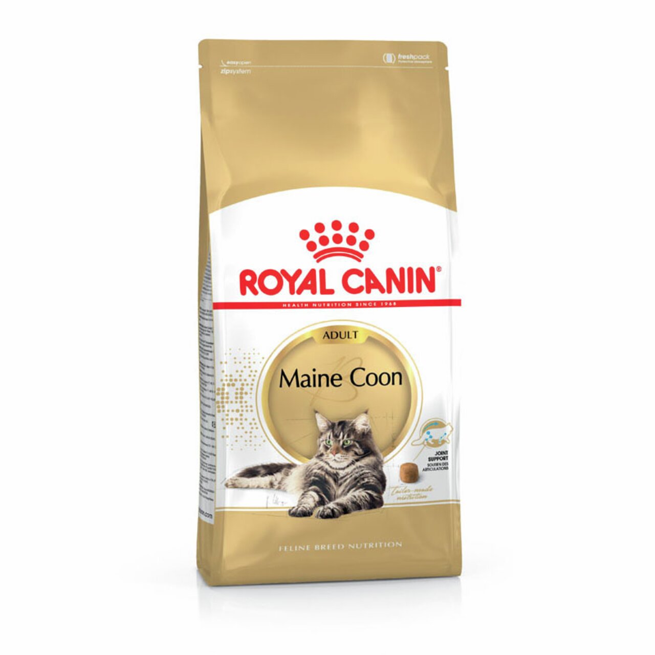 Royal Canin Maine Coon Adult Katzenfutter, speziell für Maine Coon, 2 kg, unterstützt Gelenke, hochangepasste Ernährung.
