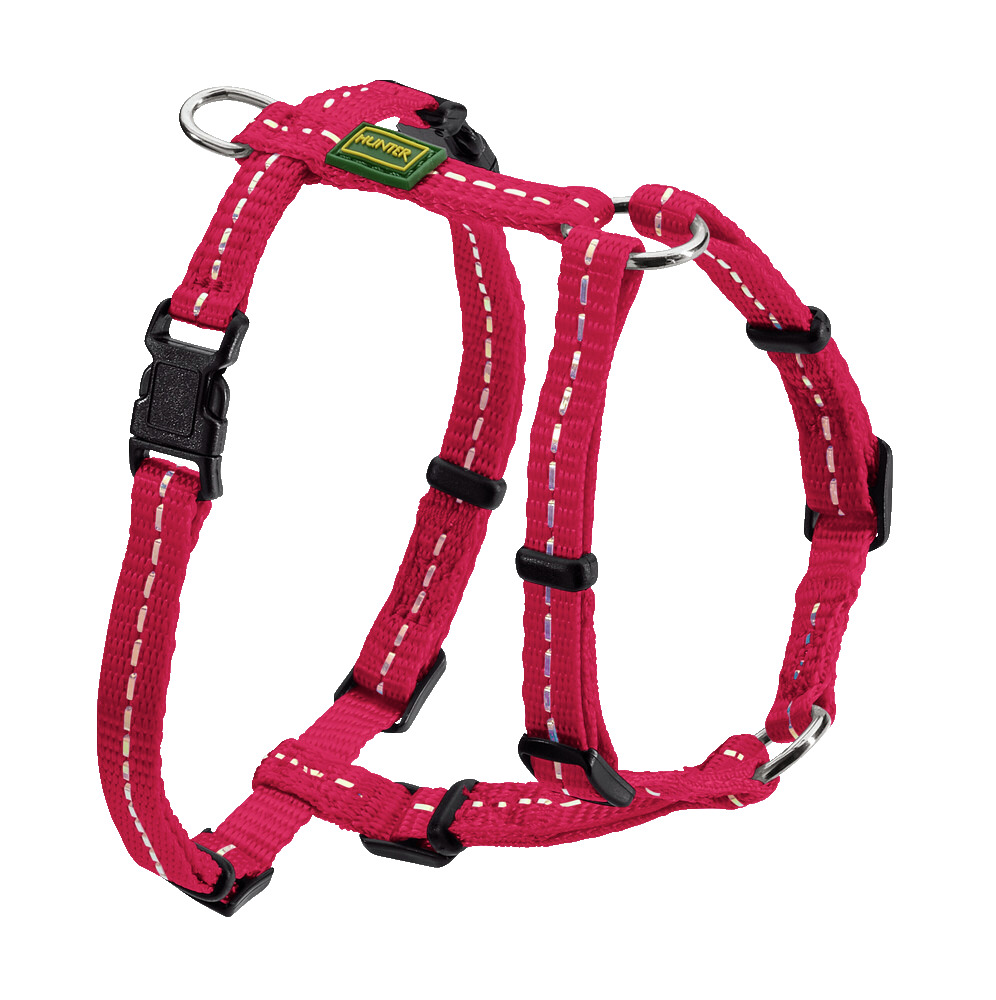 HUNTER Geschirr Tripoli Mini 18-30/XXS himbeere