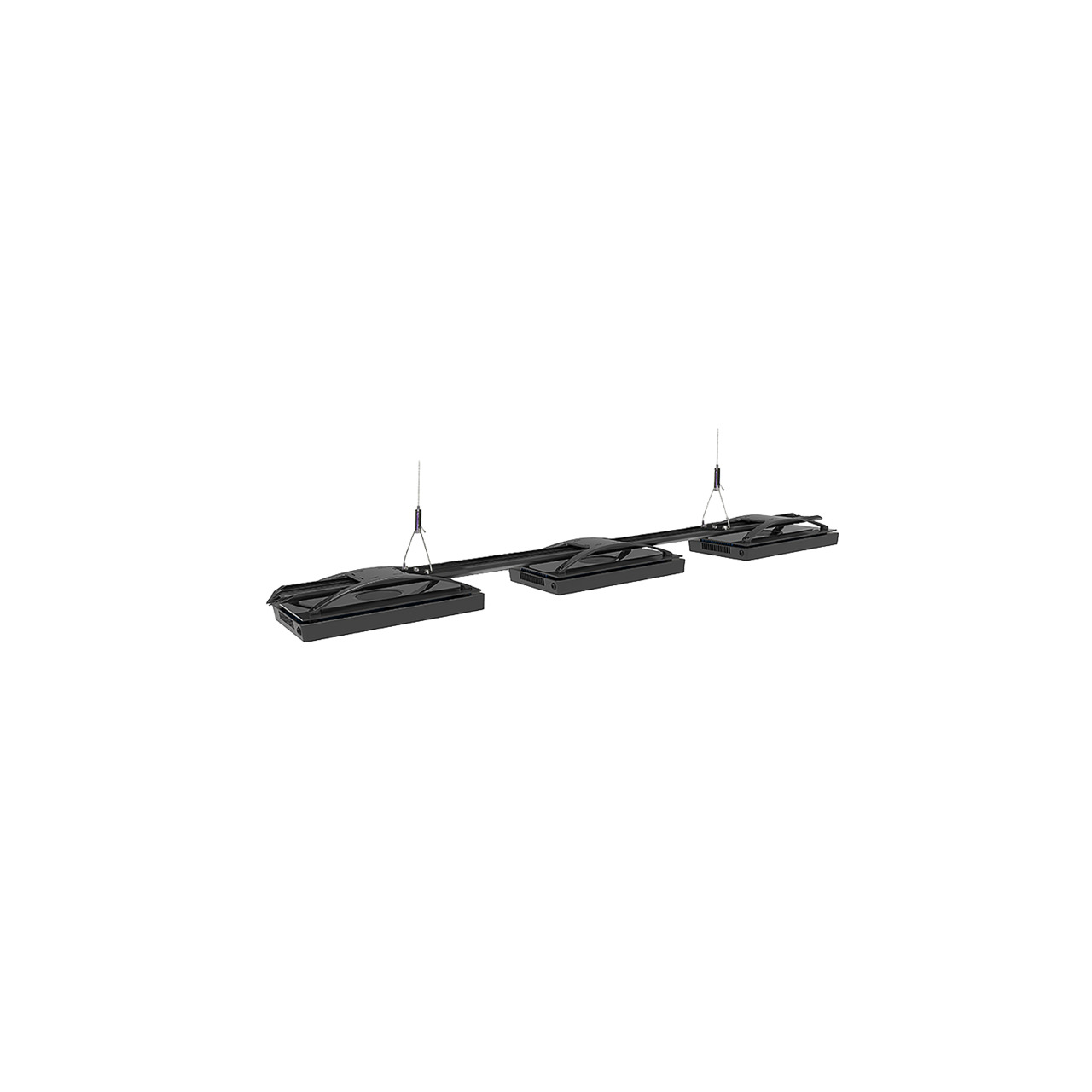 Ecotech Radion XR30 G5 Pro LED, LED-Lampe für Aquarien, optimal für Korallen & Fische, schwarz, 3 Module, inkl. Aufhängungen.
