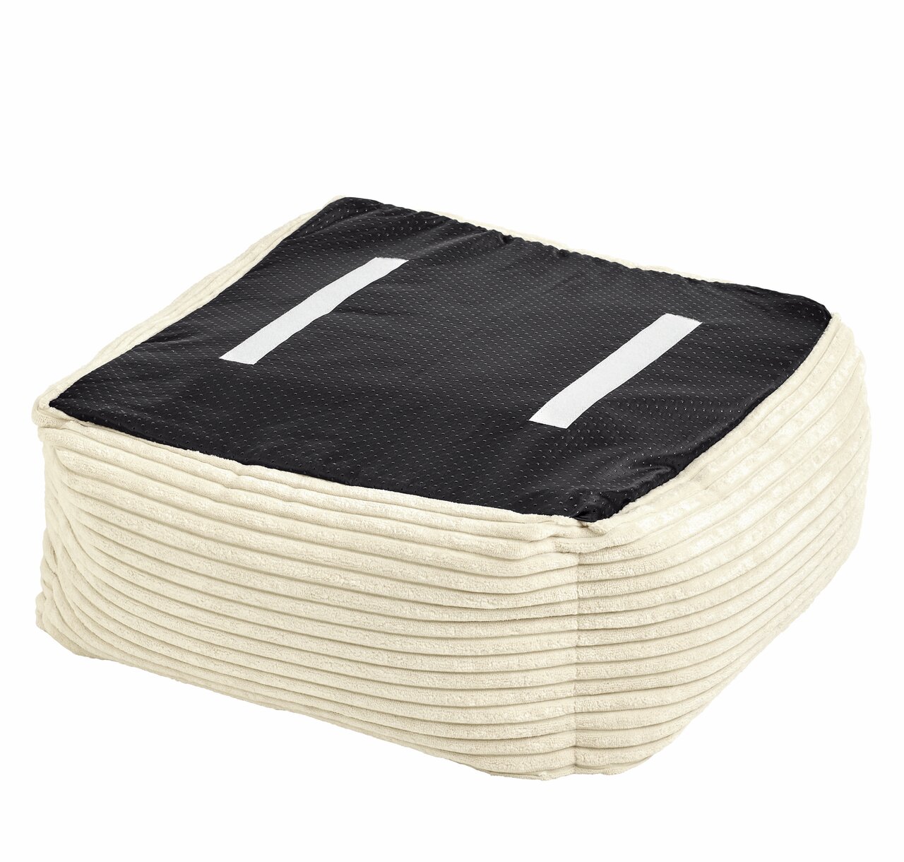 Stylecats Katzenkissen, cremefarben, gerippt, rutschfest, für alle Katzengrößen, Komfort & Stabilität, ideal innen.