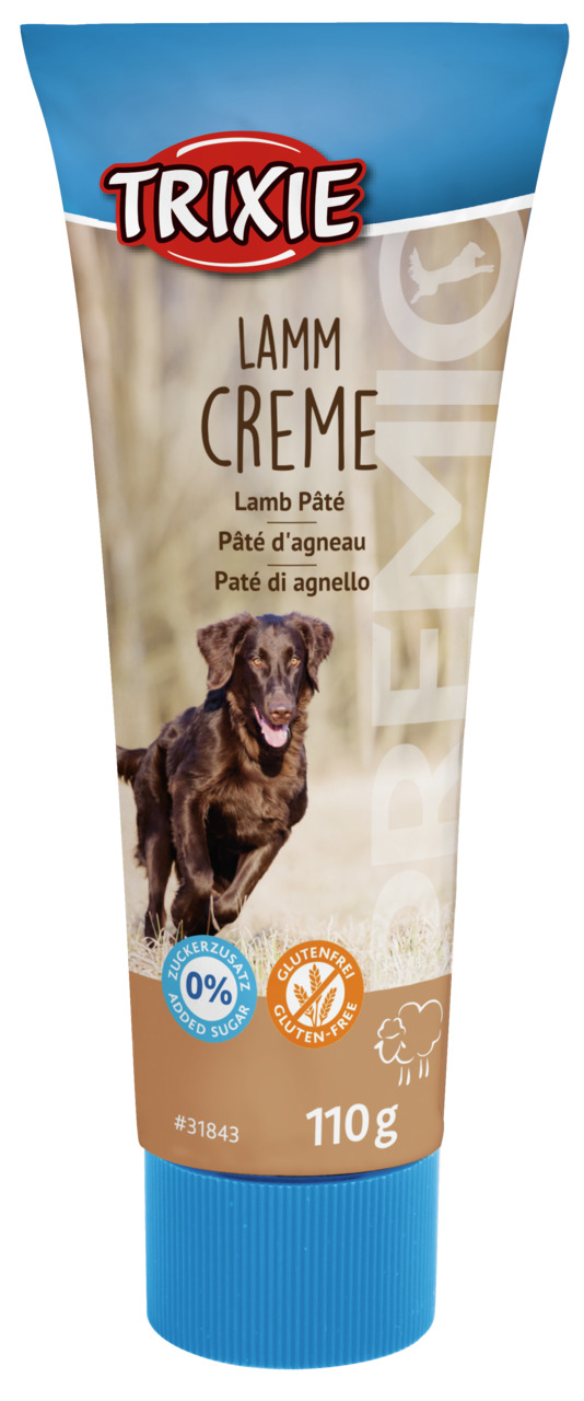 TRIXIE PREMIO Lammcreme 110 Gramm Hundesnack