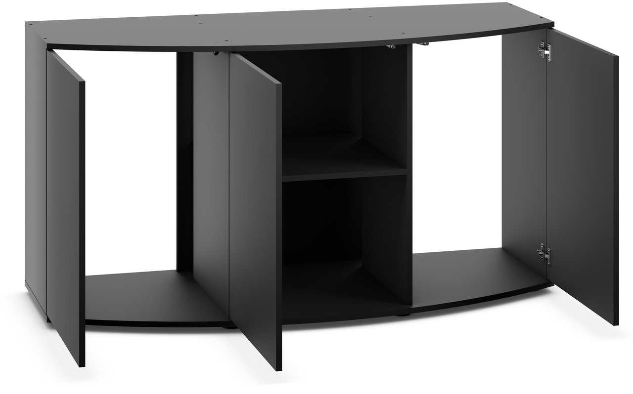 JUWEL Unterschrank für Aquarien, 4 Türen, 2 offene Fächer, robust & elegant, passt in jede Einrichtung.