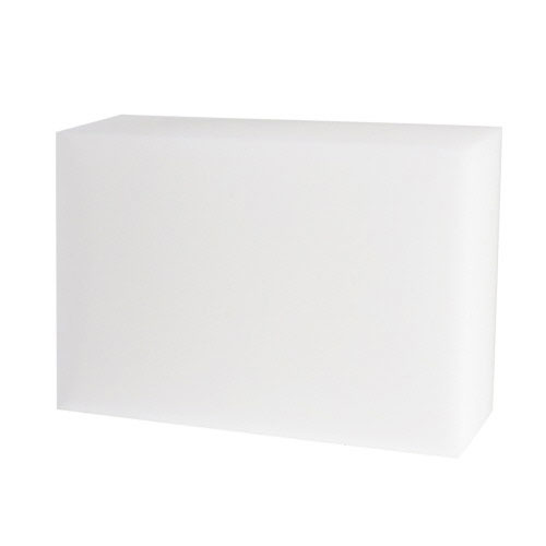 HOBBY Filter-Schaumstoffblock, rechteckig, für Aquarien/Teichfilter, weiß, mech.+bio. Filterung, optimale Wasserqualität.