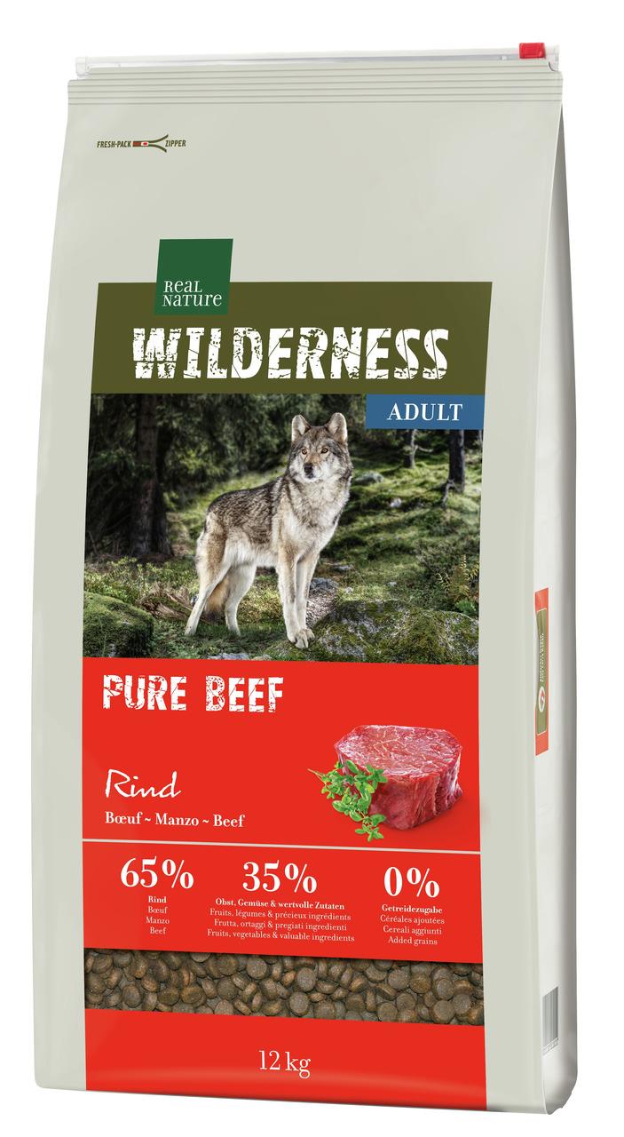 REAL NATURE Wilderness Pure Rind 12 kg