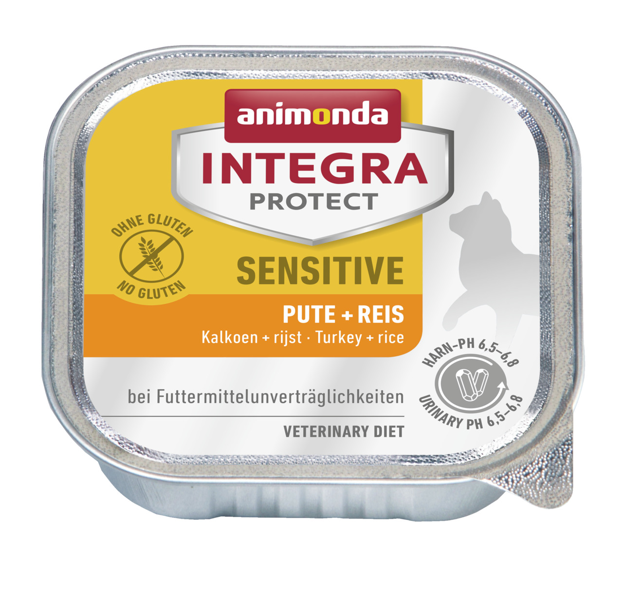 animonda Integra Protect Sensitive Pute + Reis 100g Schale Katzennassfutter