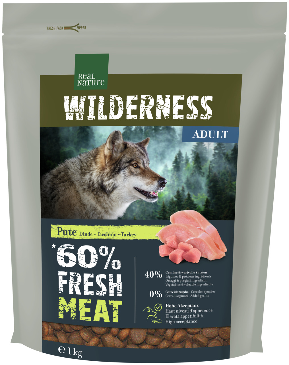 REAL NATURE WILD Fresh Turkey Adult 1 kg