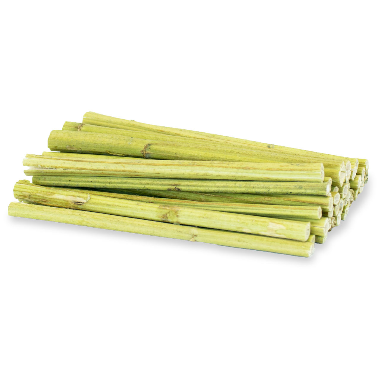 Das Bild zeigt das Produkt "JR FARM Knabber-Spaß Weidensticks", das speziell für Kleintiere wie Kaninchen und Nagetiere entwickelt wurde. Die Sticks bestehen aus natürlicher Weide und dienen als gesunder Snack sowie zur Förderung des natürlichen Nagetrieb
