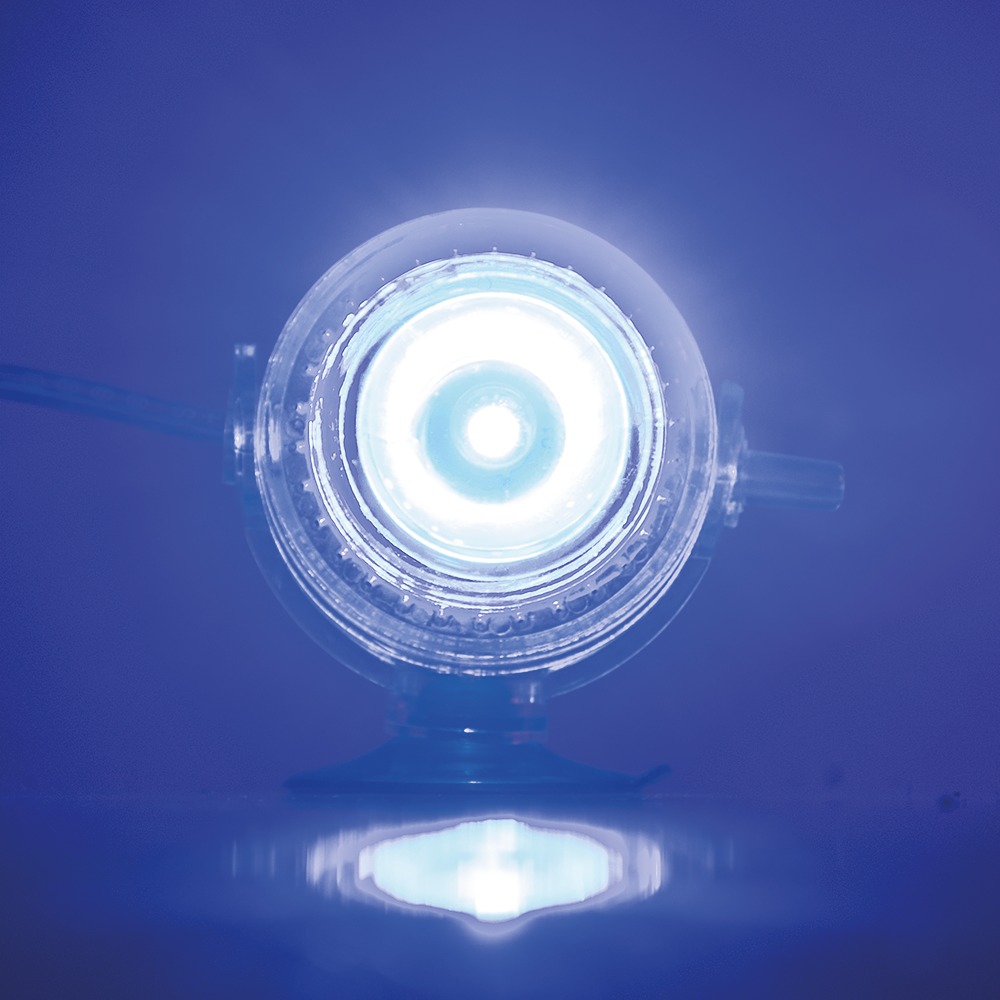 HOBBY Aqua Cooler V2, LED-Kühlleuchte für Aquarien, blau-weißes Licht, kompakt, leicht montierbar, für Aquarienbesitzer.