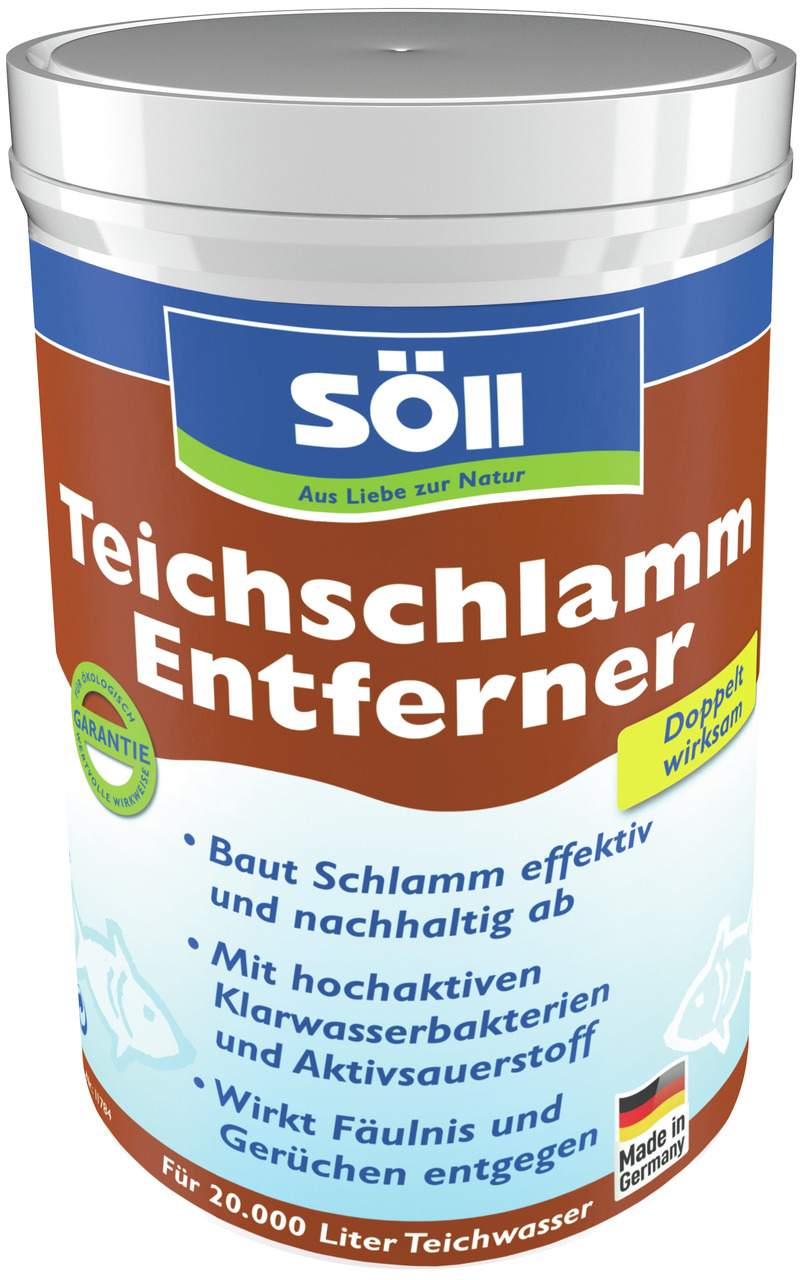 Söll TeichschlammEntferner 1kg für bis zu 20.000 Liter