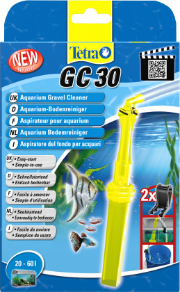 Tetra GC 30 Bodenreiniger, für Aquarien (20-60 L), Zielgruppe: Aquarienbesitzer, einfache Handhabung, inkl. Zubehör.