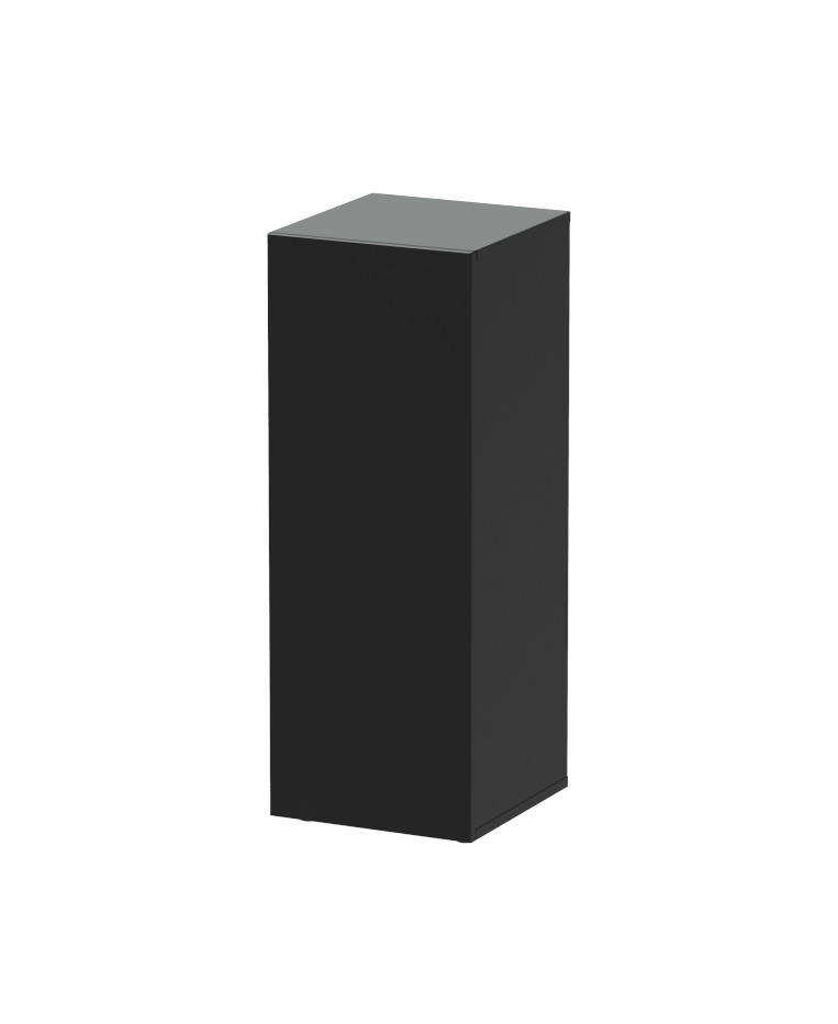 Aquatlantis Fusion 60 Unterschrank, für Aquarien, modernes Design, schwarz, stabil & sicher, rechteckig, glatte Oberflächen.