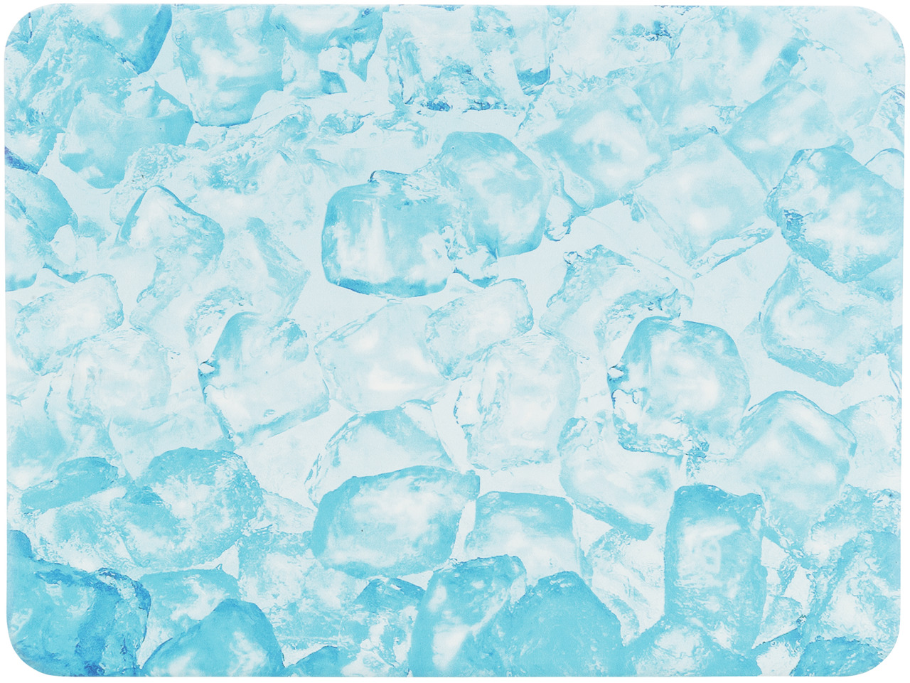 TRIXIE Kühlmatte für Hunde & Katzen, Eismuster, kühlend an heißen Tagen, rechteckig, leicht zu reinigen.