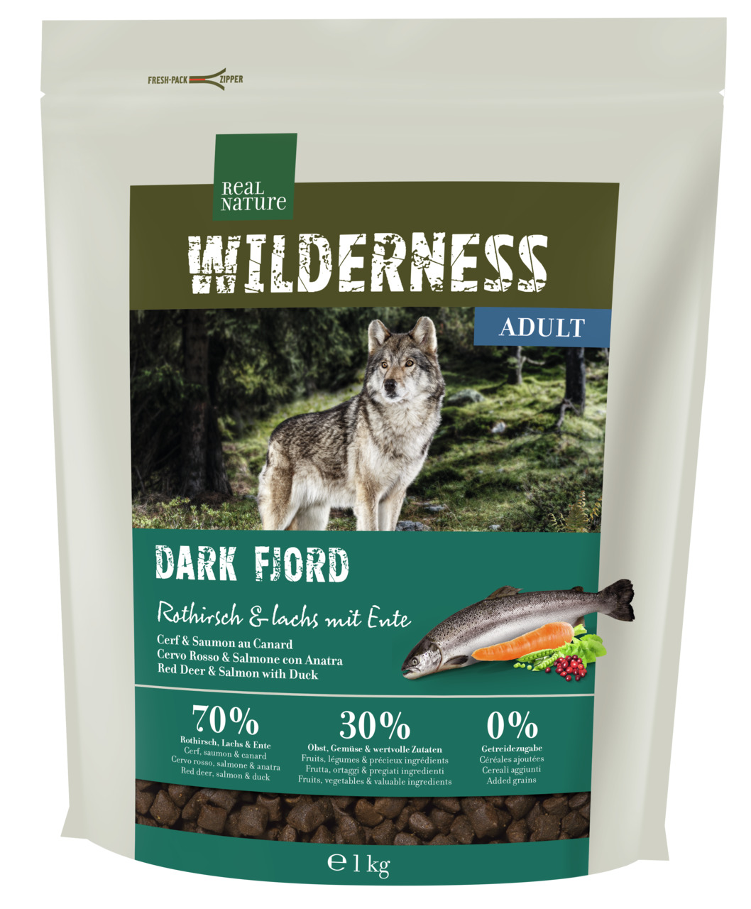 REAL NATURE Wilderness Adult Dark Fjord 1 kg