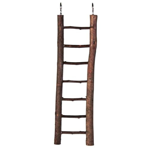 TRIXIE Natural Living Holzleiter 7 Sprossen 30 cm