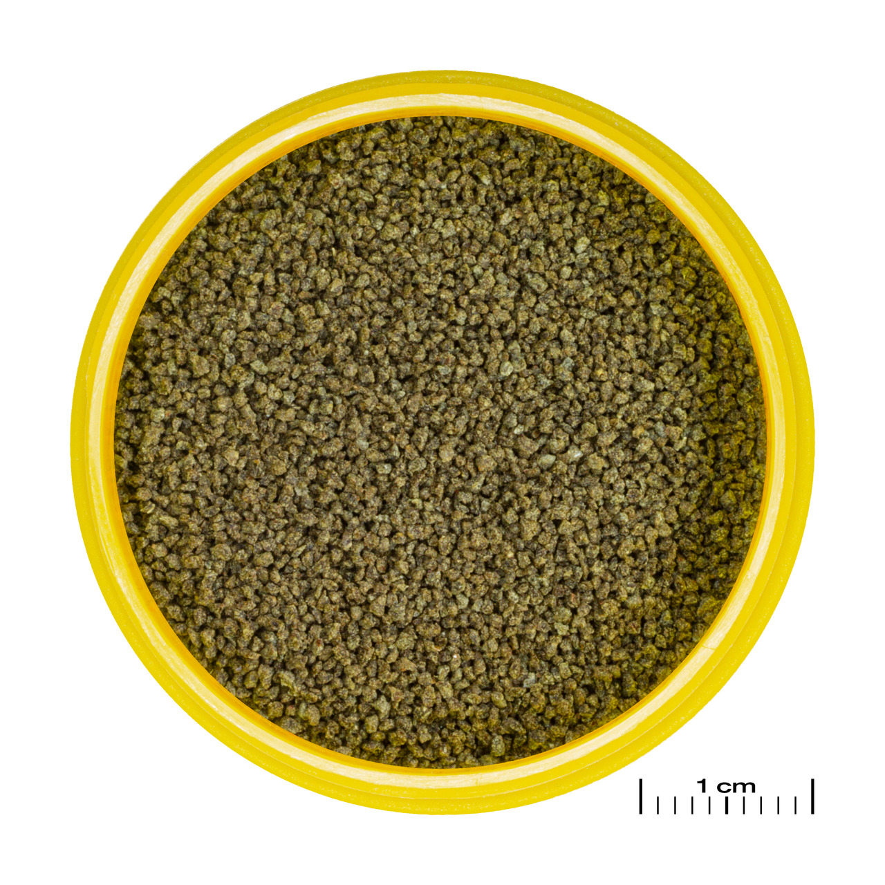 JBL NovoGranoMix Mini, Hauptfutter in Granulatform für Zierfische bis 3 cm, 1 cm Maßangabe, grünlich-braun, für Aquarienbesitzer.