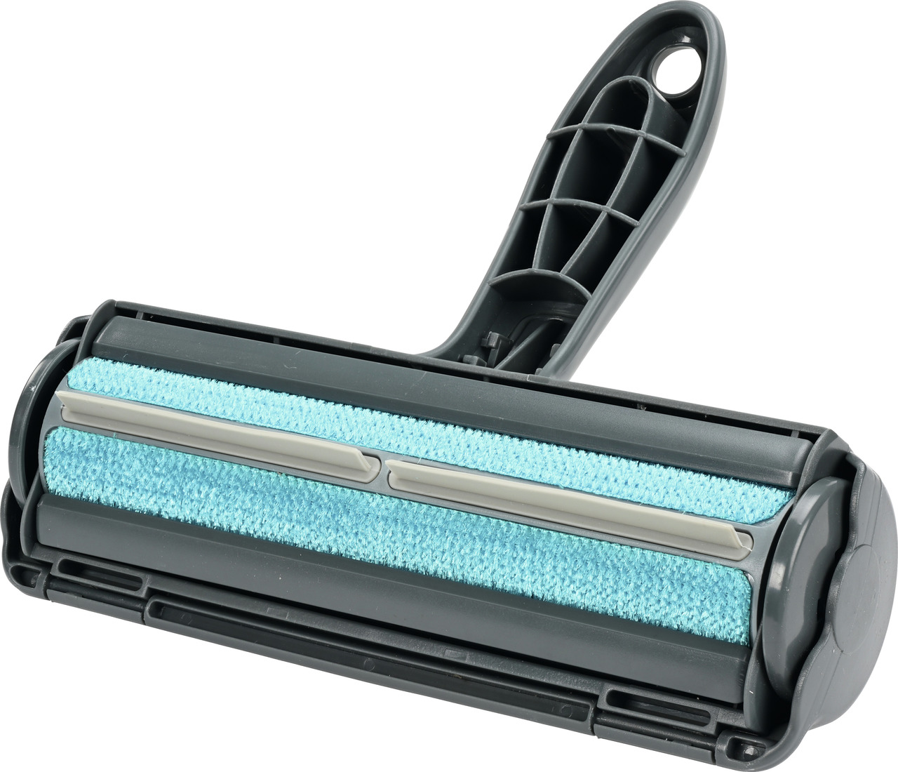 Take Care Fusselroller: Für Tierhalter, entfernt Tierhaare/Fusseln von Kleidung/Möbeln. Ergonomisch, schwarz/blau, wiederverwendbar.