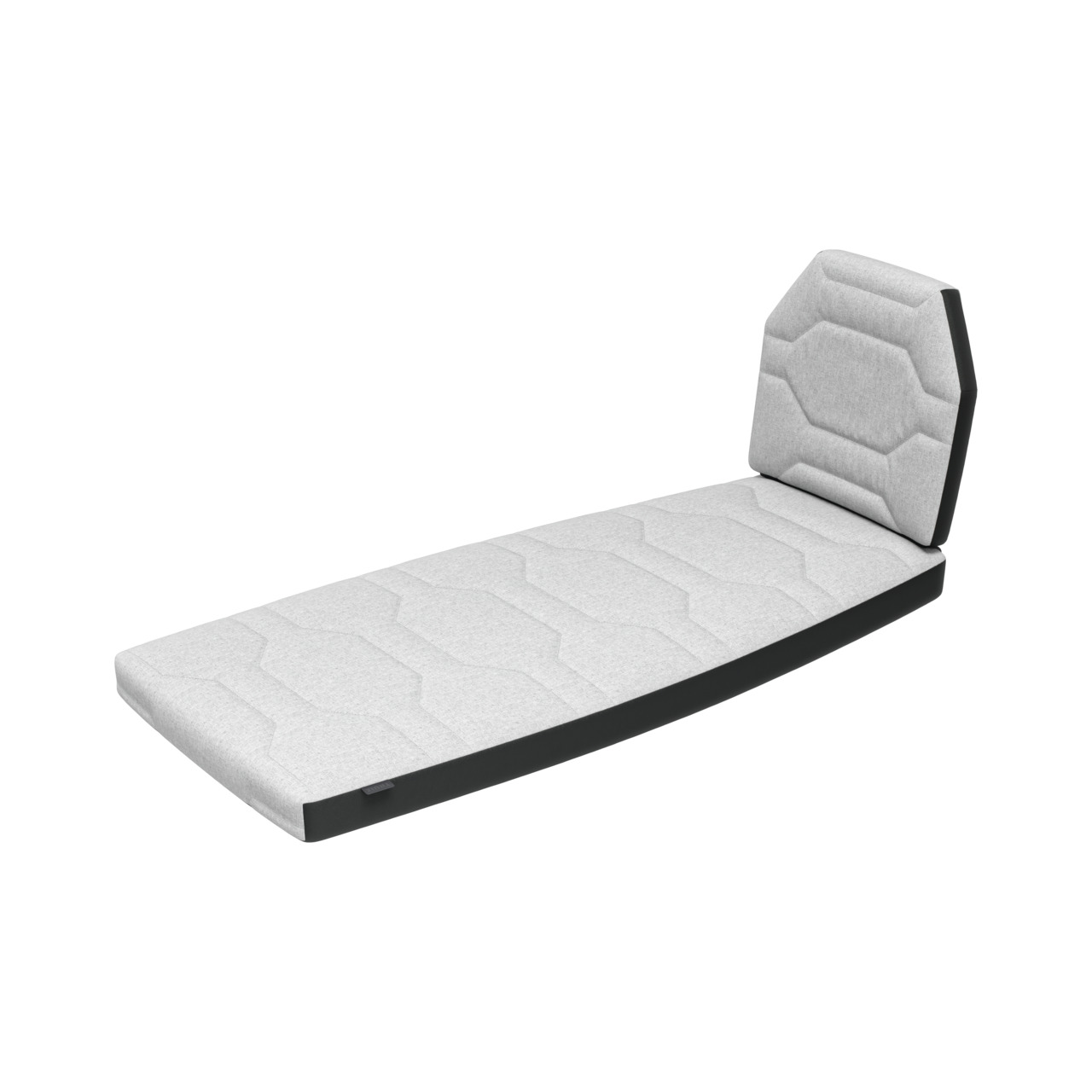 Thule Matratze, ergonomisch, mit Rückenlehne, hexagonales Design, ideal f. Wohnmobile-Camping, hoher Komfort, erholsamer Schlaf.