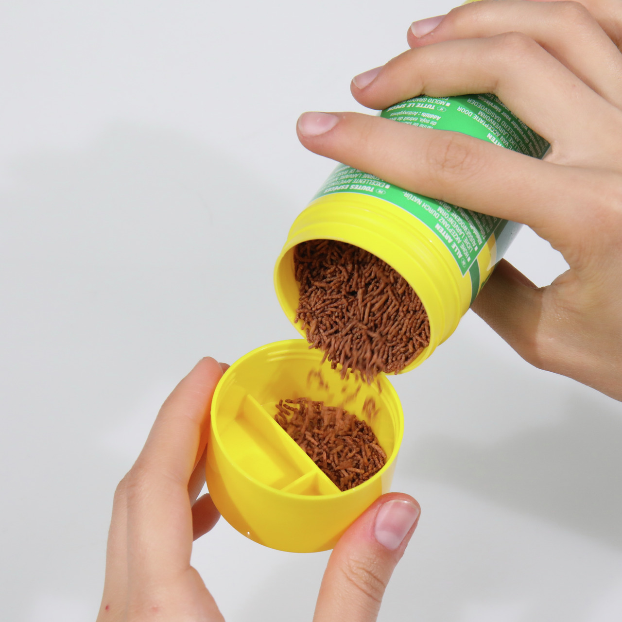 JBL NovoGranoMix Mini, Hauptfutter f. kl. Zierfische, neutral, 100 ml, ideal f. Aquarienfische.