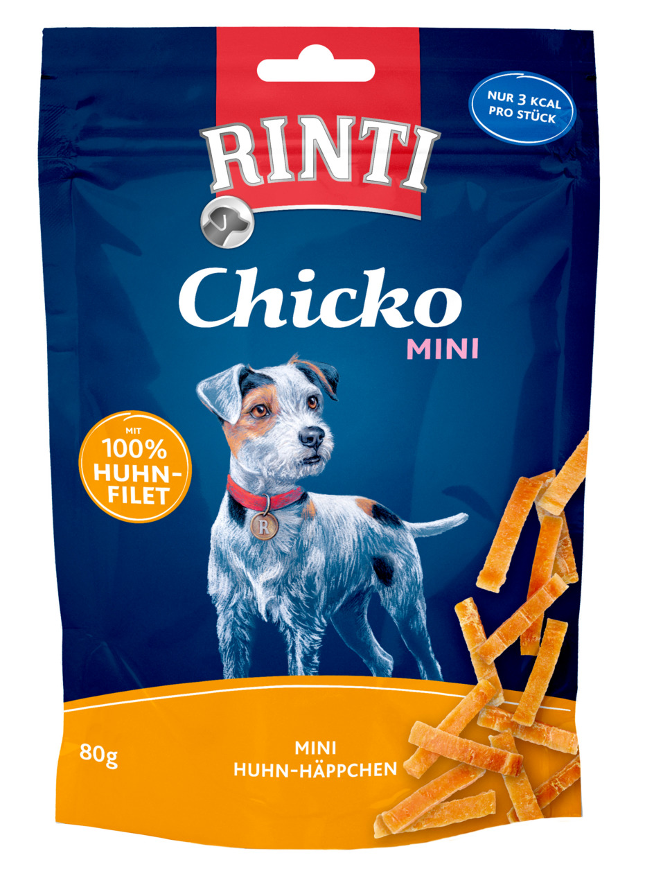 RINTI Chicko Mini Huhn 80g Hundesnacks