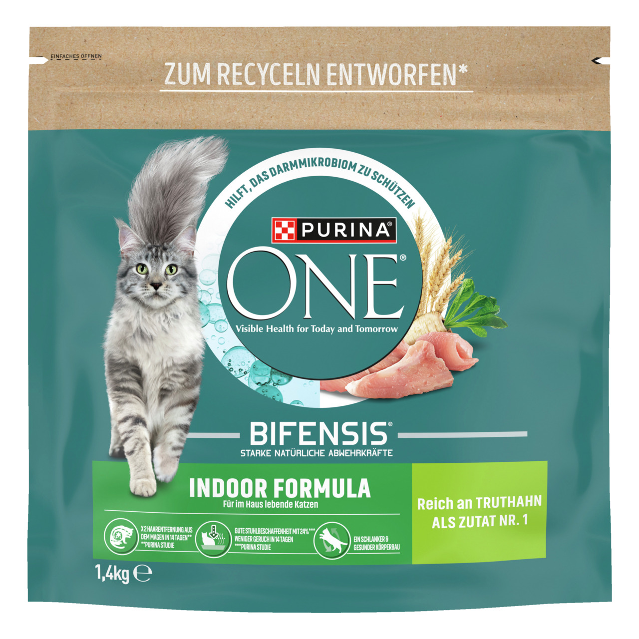 ONE Indoor Formula reich an Truthahn 1,4 kg
