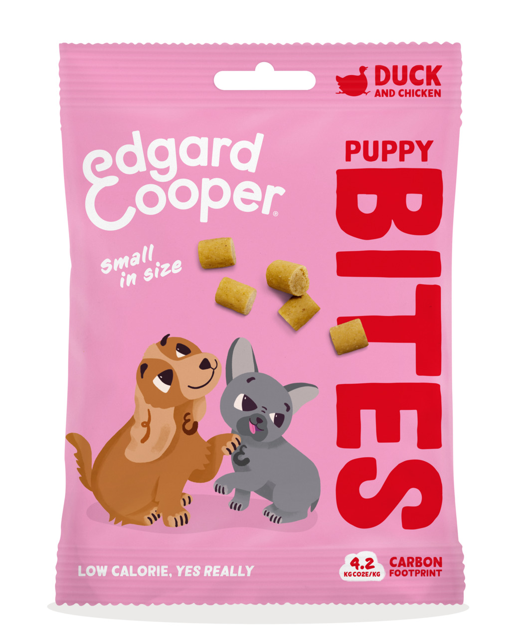 Edgard&Cooper BITES Ente Huhn small getreidefrei 50 g
