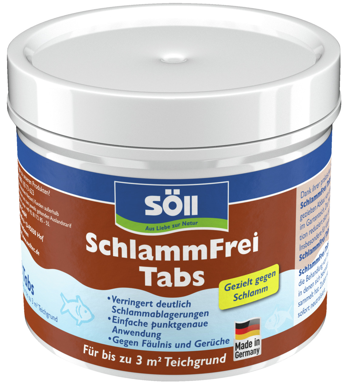 Söll SchlammFrei Tabs 3 Stück Teichpflege