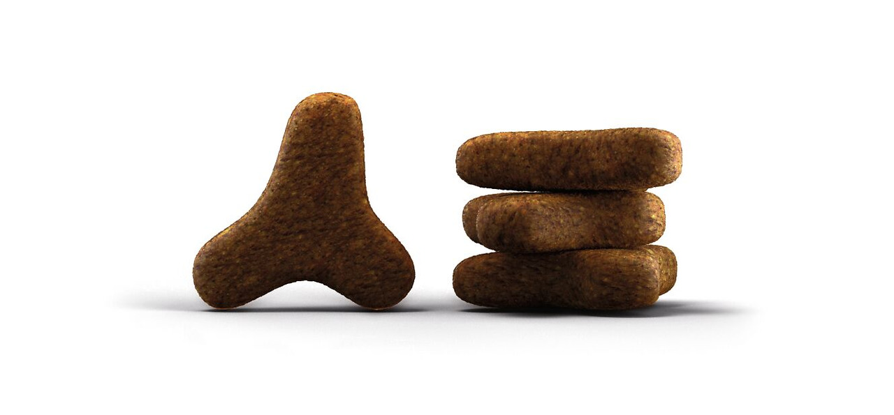 Josera Hundetrockenfutter Geflügel, für Hunde, ausgewogene Ernährung, 4032254749301, Krokettenform: dreieckig & rechteckig.