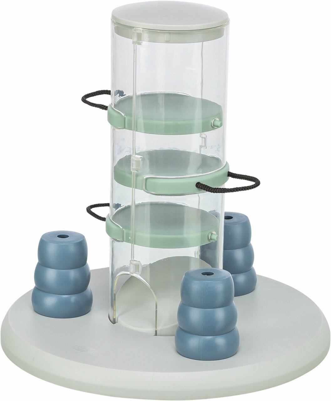 Interaktives Spielzeug TRIXIE Cat Activity Fun Board für Katzen, Förderung der Intelligenz durch spielerische Leckerli-Suche.