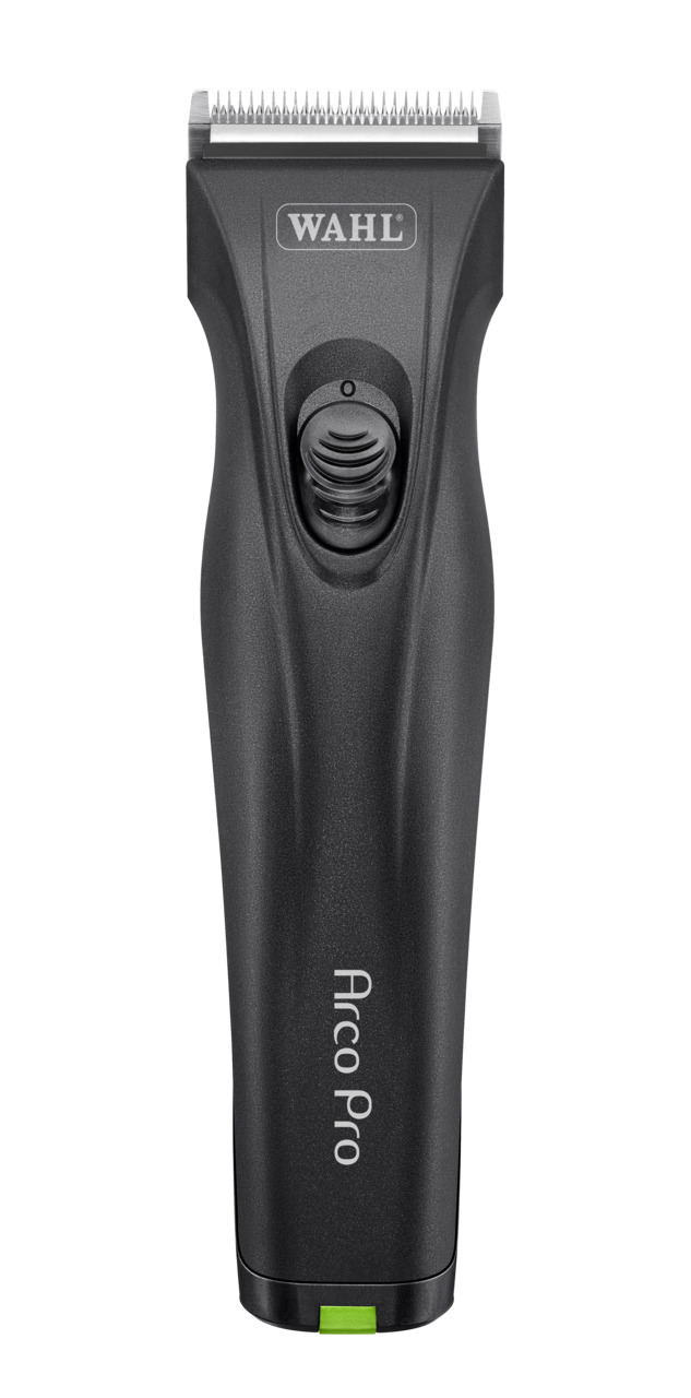 Wahl Arco Pro Trimmer, kabellos, für Hunde & Katzen, präzise Edelstahlklinge, ergonomisch, schwarz, ideal für empfindl. Bereiche.