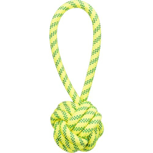TRIXIE Aqua Toy Tau mit Ball schwimmt Polyester Hundespielzeug
