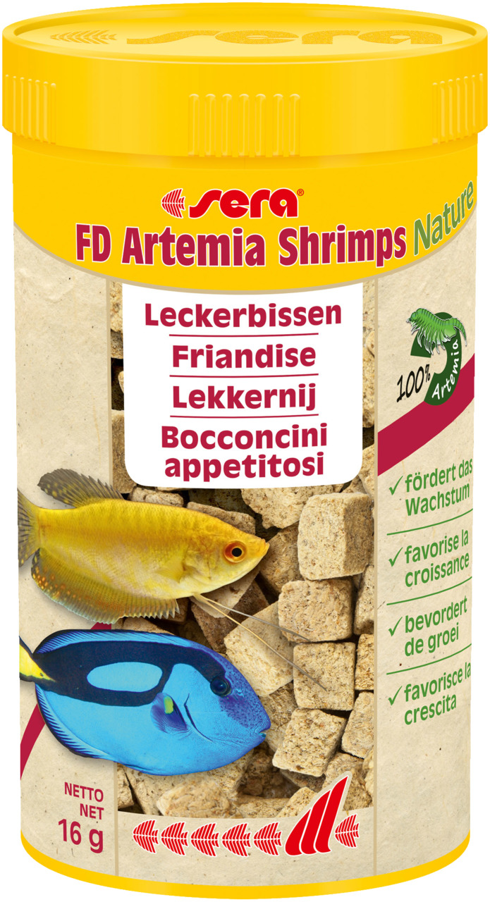 sera FD Artemia Shrimps 250ml Leckerbissen