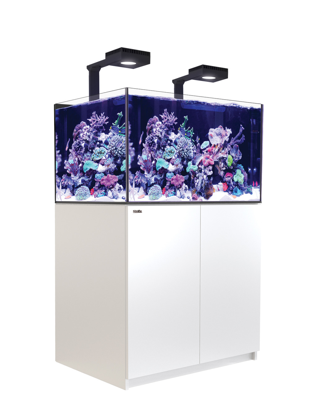 Red Sea REEFER 300 XL Deluxe (G2 - Modelljahr 2022)  2 x LED 90 weiß Meerwasseraquarium mit Unterschrank