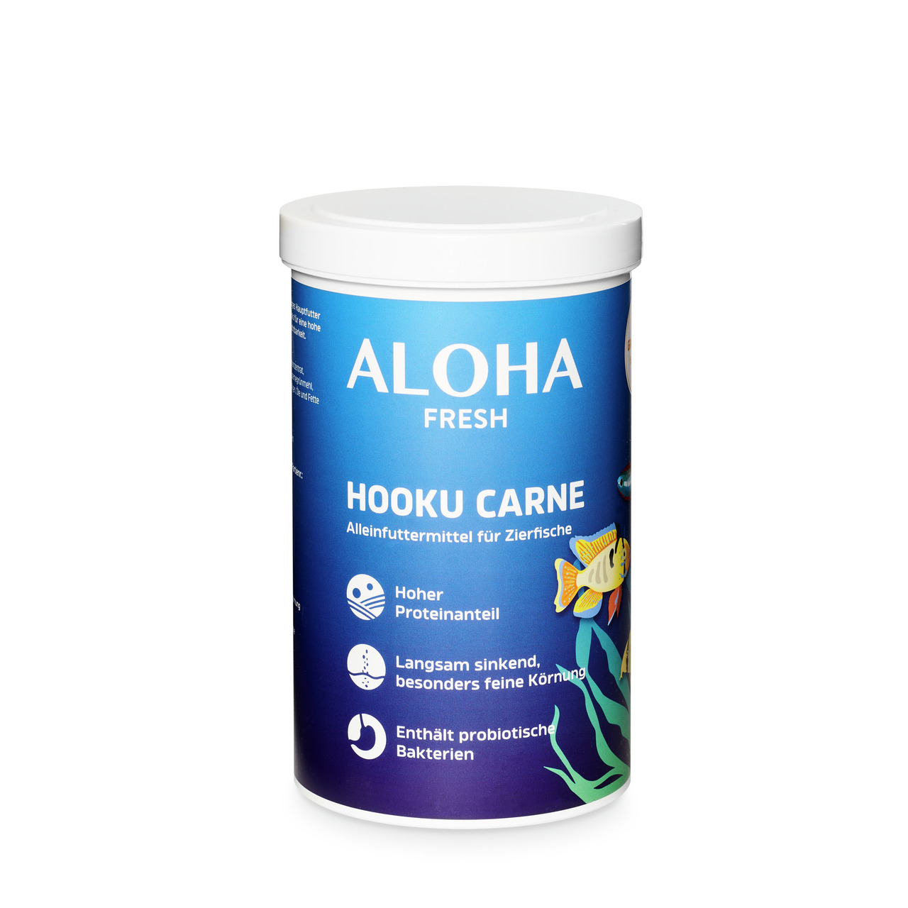 Aloha Fresh Hooku Carne Granulat Aquarium Fischfutter 1 l / 600 g