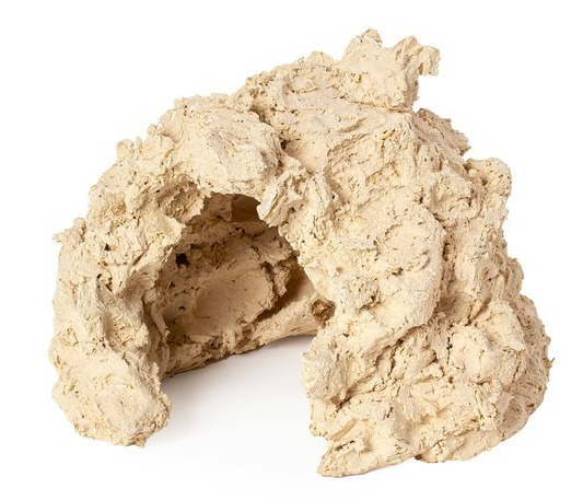 Ein naturgetreues Versteck aus robustem Material, das einer Felsenhöhle nachempfunden ist. Das Produkt „ARKA Rock Cave“ ist ideal für Aquarien und Terrarien. Zielgruppe: Aquarien- und Terrarienbewohner. Fördert das Wohlbefinden durch Rückzugsmöglichkeiten