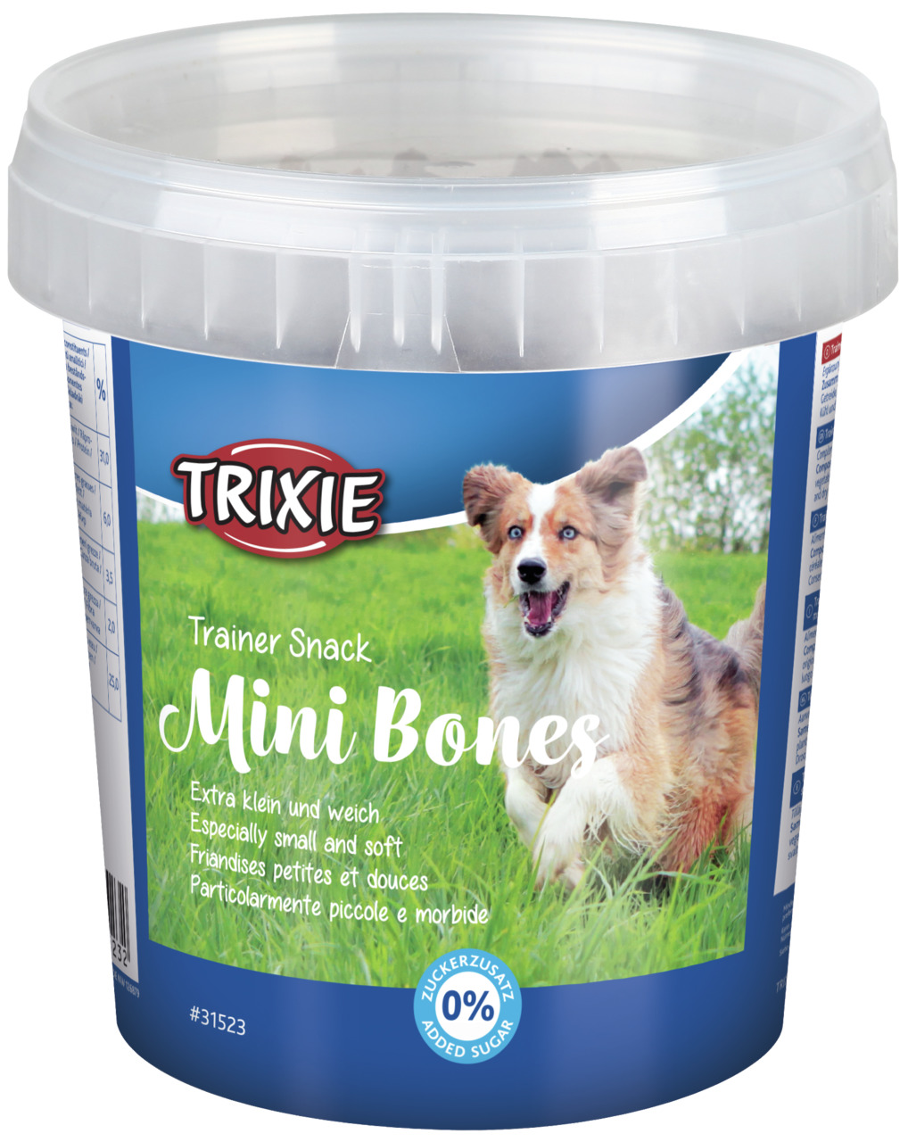 Trixie Trainer Snack Mini Bones mit Rind, Lamm und Geflügel Hunde Snack 500 g
