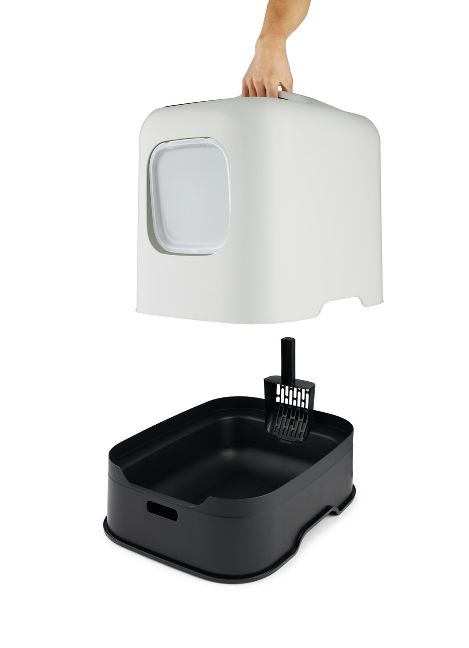 Rotho Katzentoilette Biala mistelzweig-weiß