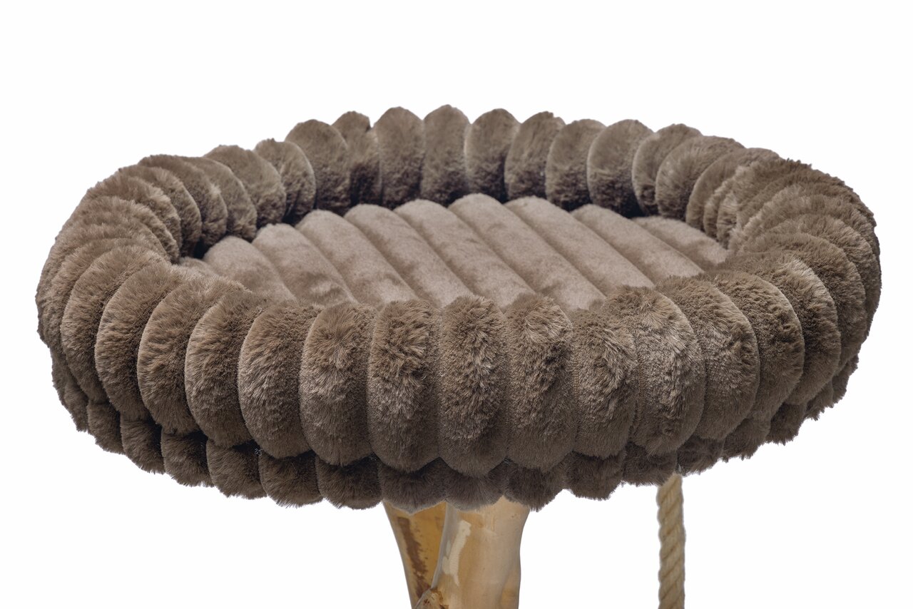 Designed by Lotte Hundekissen für Hunde, Farbe Beige, gemütlich und stilvoll, rechteckig, 100 x 70 cm.