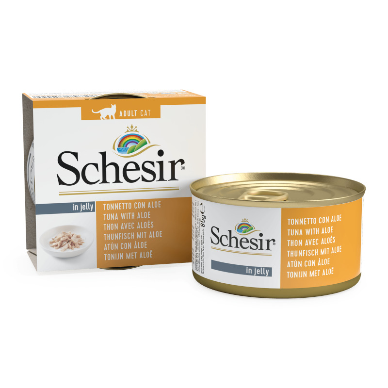 Schesir Thunfisch mit Aloe Vera 85g Katzennassfutter