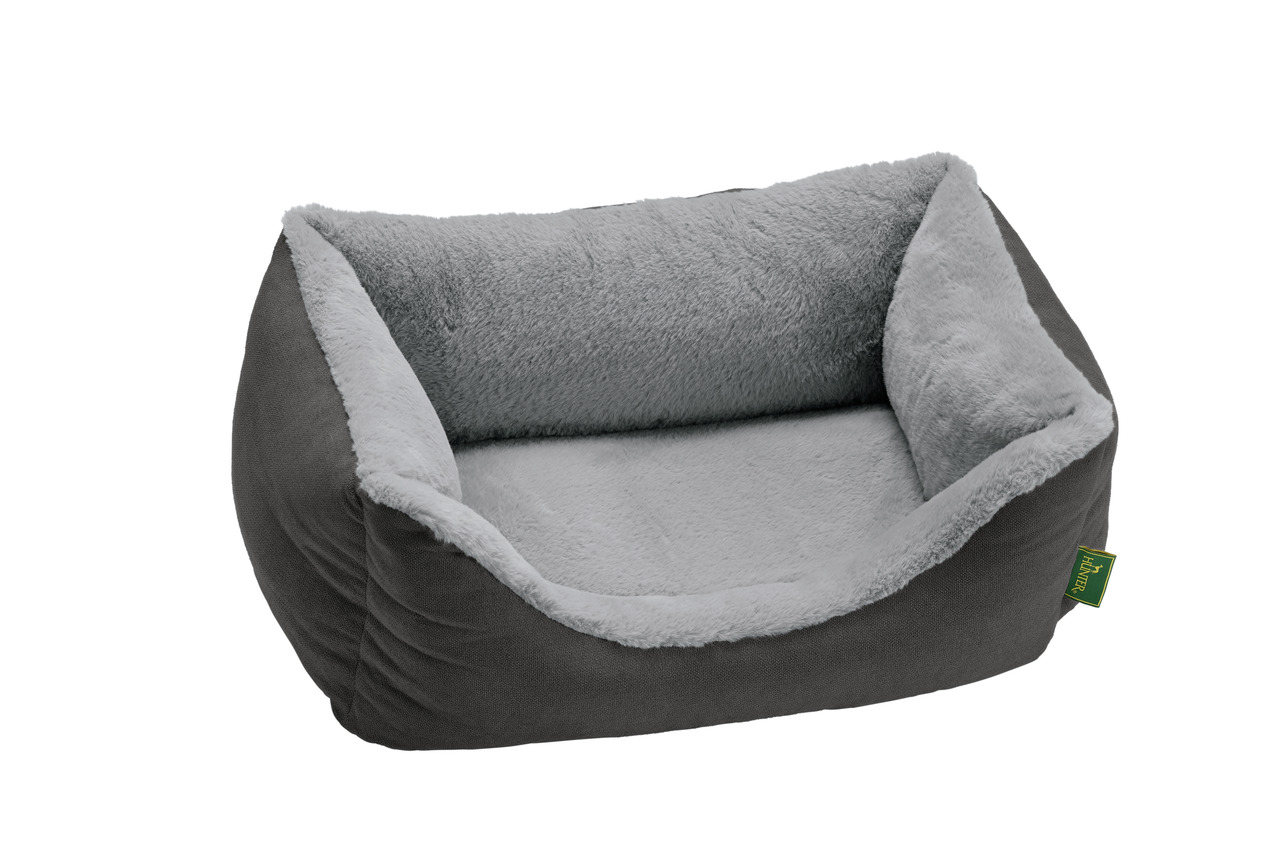 HUNTER Sofa Ortho Rockford 100x70 cm anthrazit/hellgrau