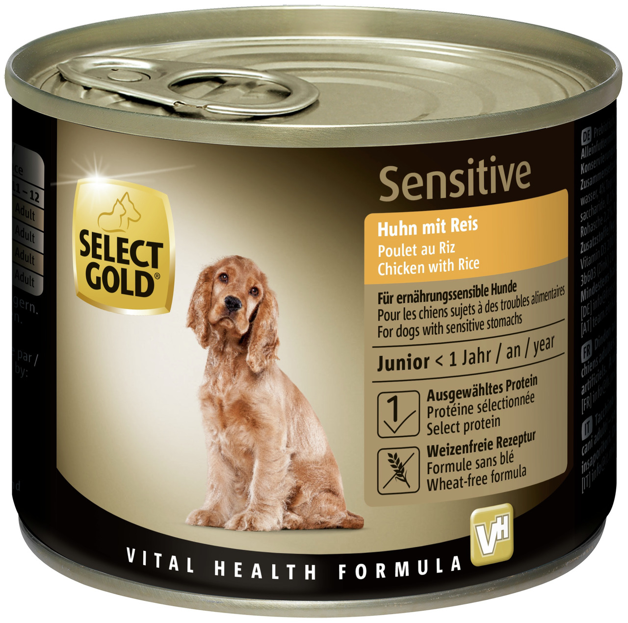 Select Gold Sensitive Hund Junior Huhn/Reis 200 g
