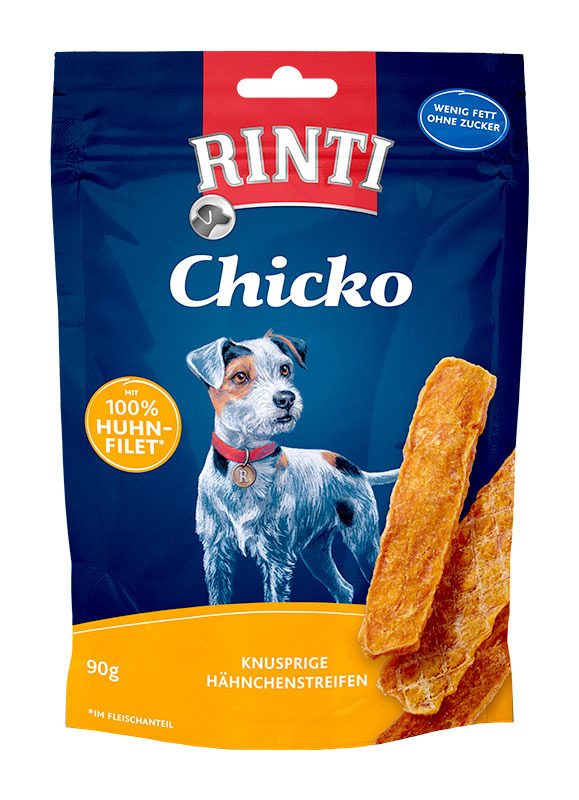 Rinti Chicko Hähnchenstreifen Hunde Snack 90 g