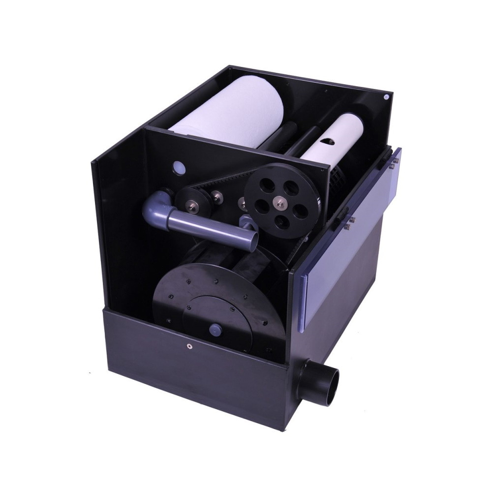 Genesis EVO3 Automatic Pond Filter, für Teichbesitzer, effiziente Reinigung, robust, mit Rollenvorrichtung, Schwarz.