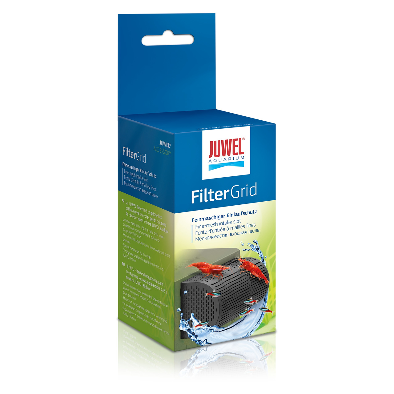 JUWEL FilterGrid: Feinmaschiger Einlaufschutz f. Aquarienfilter, ideal f. Garnelen-Fische. Schutz vor Verstopfungen.