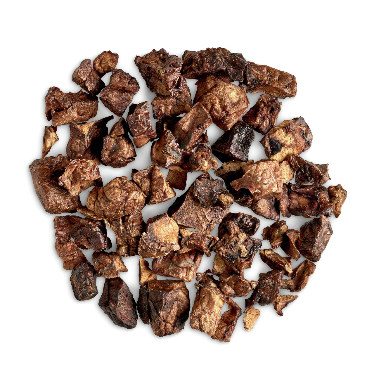 LOTTIS HÄPPCHEN Hundesnack Rinderleber, 100 g, für Hunde aller Rassen-Größen, ideal als Belohnung, mundgerechte Stücke.