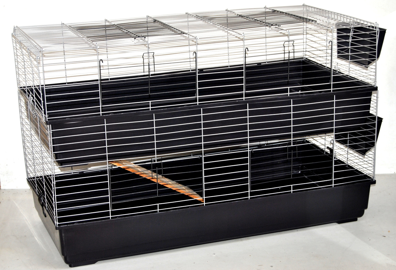 Ollesch Nagerkäfig Doppeldecker 140cm