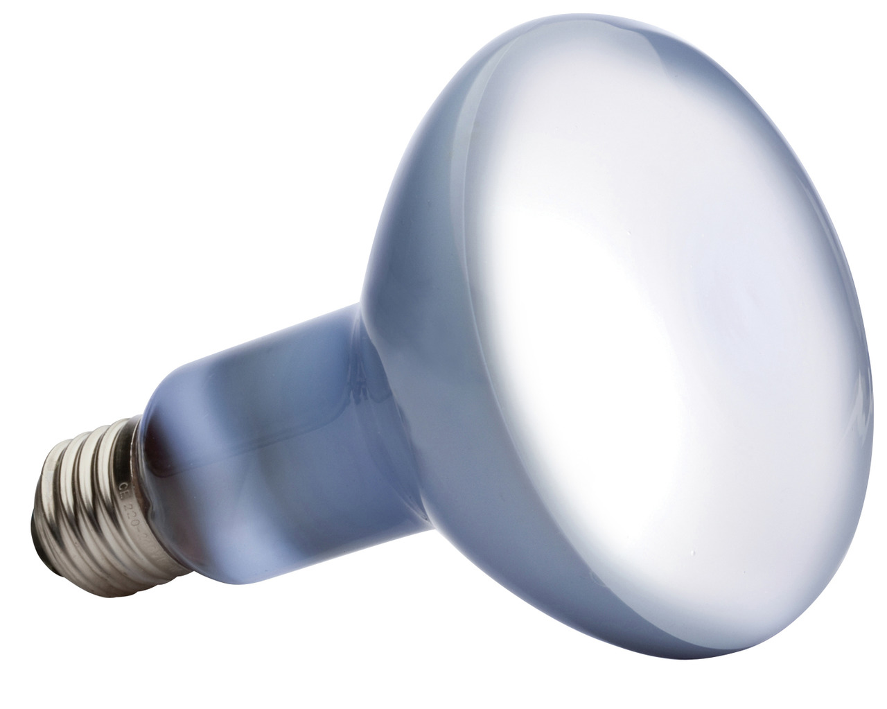 Exo Terra Heat Glo Infrarot-Wärmelampe, Reptilien/Terrarientiere, gleichm. Wärme, Wohlbefinden, E27, blaue Glasoptik.