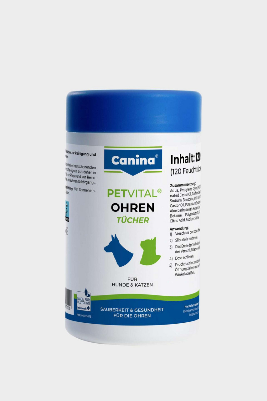 Canina Ohrentücher 120 Stück