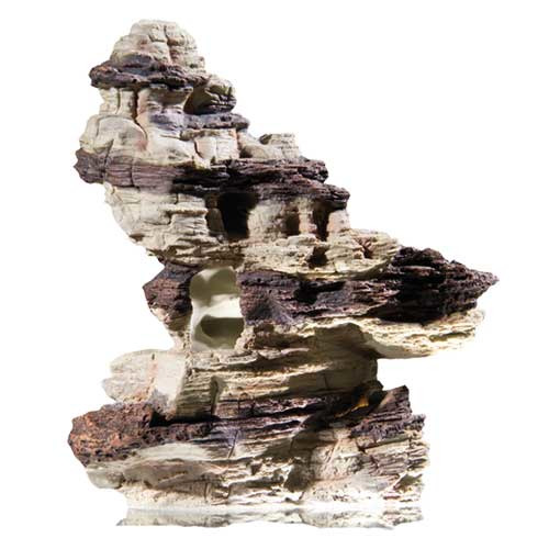 HOBBY "Rock Mountain" Deko für Aquarienliebhaber, naturnahe Felslandschaft, Versteckmöglichk. für Fische, Maße/Material nicht erkennbar.